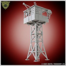 Modern Metal Watch Tower