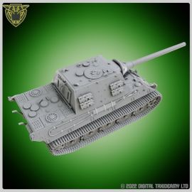 Panzerjäger Tiger Ausf B Jagdpanzer VI - Battle Damage (resin)