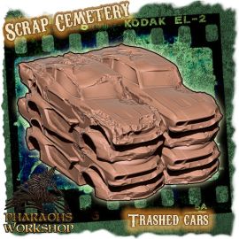 1_2_10_1.jpg Trashed cars - 3D Printed Tabletop Gaming STL File - 3D Model Terrain & Miniatures