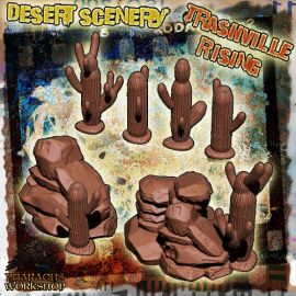 1_2_15_1.jpg Desert Scenery - 3D Printed Tabletop Gaming STL File - 3D Model Terrain & Miniatures