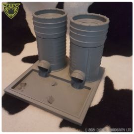 Toxic waste tanks - Dice Tower