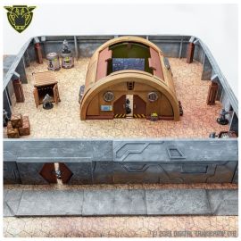 Walled Compound Playset
