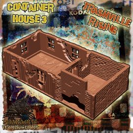 3_12_1.jpg Container House 3 - 3D Printed Tabletop Gaming STL File - 3D Model Terrain & Miniatures