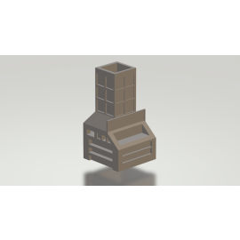 7seas_tower_3qtr_1.png 7 Seas Tower - 3D Printed Tabletop Gaming STL File - 3D Model Terrain & Miniatures
