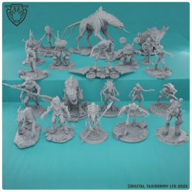 Alien Invader Miniatures (printed)