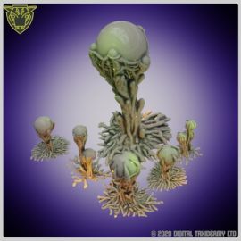 Alien Tree Selection - Deathworld Jungle
