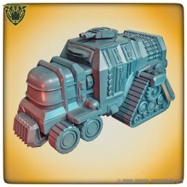 apc_tank_-_tabletop_wargaming_armored_half_track_tank_vehicle_1_.jpg Sci-Fi APC / Tank (printed) - Tabletop gaming sci-fi miniature vehicle model