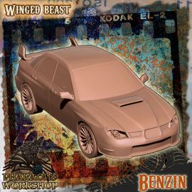 beast_1.jpg Racing and city cars - 3D Printed Tabletop Gaming STL File - 3D Model Terrain & Miniatures