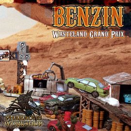 benzin_title_1_1.jpg Benzin Wasteland Grand Prix (full project) - 3D Printed Tabletop Gaming STL File - 3D Model Terrain & Miniatures