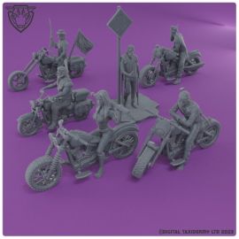 Biker Gang - Hells Angels Bundle Pack (Resin)