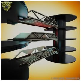 Spool Tower - Metal Bridge - accessory pack