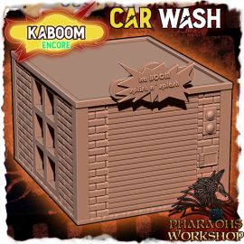 car_wash_1_1_1.jpg Car Wash - 3D Printed Tabletop Gaming STL File - 3D Model Terrain & Miniatures