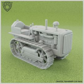 caterpillar_d2_tractor_vintage_diesel_1938_1957s_scale_model0001.jpg Caterpillar D2 - 3D Printed Tabletop Gaming STL File - 3D Model Terrain & Miniatures