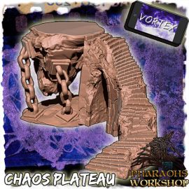 chaos_plateau_.jpg Chaos plateau - 3D Printed Tabletop Gaming STL File - 3D Model Terrain & Miniatures