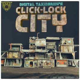 click-lock_city_stl_3d_design_construction_set.jpg_2__1_1_1_1_1_1_1_1_1_1.jpg Rooftop Clip-on Expansion Pack - Click-Lock City - Mega Modular Construction Set For 3D printed Tabletop Gaming Terrain and Scenery Buildings and Scatter Benches, chairs, sign b