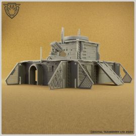 Click-Lock City - Concrete Outpost - MEGA BLOCK