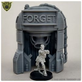 Forgettatron - Memory Wiping Booth (printed)