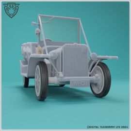 Dr-Who - Bessie - Third Doctors Car (printed)