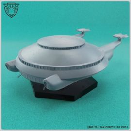 doctor_who_dalek_spaceship_flying_saucer_2251_invasion_of_earth_model0002_2.jpg Dr Who - Dalek Invasion of Earth 2150 Flying Saucer (printed) - 3D Printed Tabletop Gaming STL File - 3D Model Terrain & Miniatures