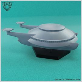 doctor_who_dalek_spaceship_flying_saucer_2251_invasion_of_earth_model0005.jpg Dr Who - Dalek Invasion of Earth 2150 Flying Saucer - 3D Printed Tabletop Gaming STL File - 3D Model Terrain & Miniatures