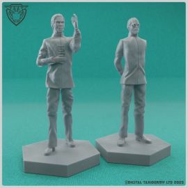 doctor_who_war_games_war_chief_lord_master_troughton_second_model_stl.jpg0003.jpg Dr Who - War Chief & War Lord (printed) - 3D Printed Tabletop Gaming STL File - 3D Model Terrain & Miniatures