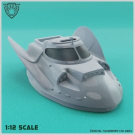 doctor_who_whomobile_car_pertwee_the_alien_0001_1.jpg The Whomobile - WVO 2M (printed) - 3D Printed Tabletop Gaming STL File - 3D Model Terrain & Miniatures