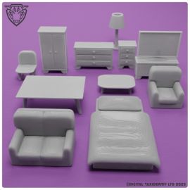 dolls_house_toy_furniture_home_imaginative_play_small_world0001_1.jpg Dolls House Furniture - 3D Printed Tabletop Gaming STL File - 3D Model Terrain & Miniatures