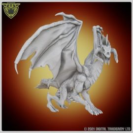 dragon_set_10004.jpg Dragon 2 - 28mm Fantasy gaming miniatures for 3D printed tabletop gaming