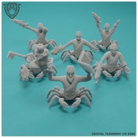 10x Dutch Crab Men with Trout Guns - Stargrave Crew (printed)