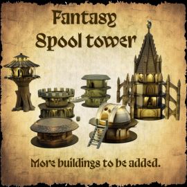 Fantasy Spool Tower Bundle