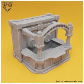 fantasy_historical_tavern_drinks_bar_3d_model_2__1_2.jpg Fantasy Tavern Bar (printed) - 3D Printed Tabletop Gaming Print-on-Demand - 3D Model Terrain & Miniatures
