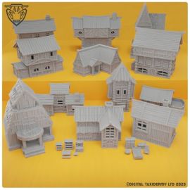 Stylized Middle Ages 04 - Buildings