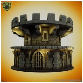 Spool Tower - Castle Ramparts and Dungeon Keep