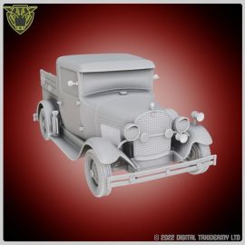 ford_classic_car_stl_3d_printable_gaslands0003.jpg 1930 Ford Model A Fire Truck - 3D printed tabletop gaming STL