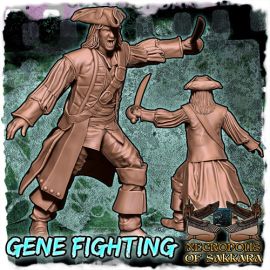 Gene the Pirate - Fantasy collectors Miniature and Bust