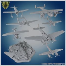 3D Fortress German WW2 Plane pack