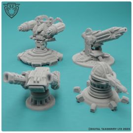 Future Turrets and Sci-Fi Artillery (printed)