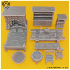 hobbiton_hobbit_house_shire_lord_og_the_rings_cottage_scatter_building_stl0016_1.jpg Hobbiton - Interior Scatter (resin) from the shire - Lord of The Rings RPG and Tabletop gaming models for 3D printing