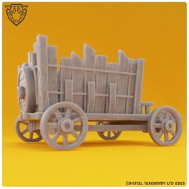 Hobbiton - Wooden Cart (printed)