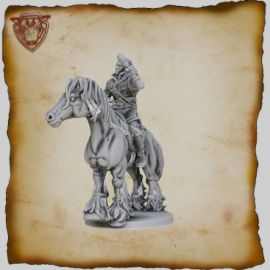 Messenger on Horse Miniature - Imagination Forge Games