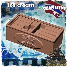 ice_cream_1.jpg Ice cream chest - 3D Printed Tabletop Gaming STL File - 3D Model Terrain & Miniatures