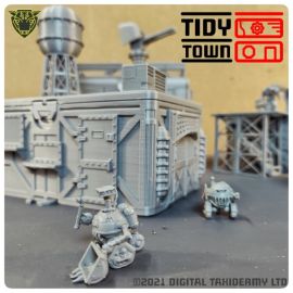 Tidy Town - Modular terrain, Storage and Transport System
