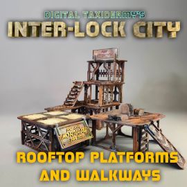 inter-lock_city_modular_printable_tabletop_gaming_scenery_bundle_17_.jpg Inter-Lock City (A Click-Lock Expansion) - 3D Printed Tabletop Gaming STL File - 3D Model Terrain & Miniatures