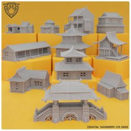 japanese_architecture_asian_buildings_3d_printable_traditional0076_6.jpg Stylized Japanese - Buildings 02 - 3D Printed Tabletop Gaming STL File - 3D Model Terrain & Miniatures