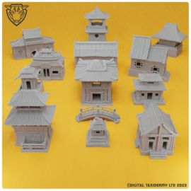 Stylized Japanese - Buildings 01