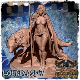 Lourda the Huntress - Fantasy Collectors Miniature SFW & NSFW