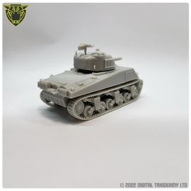 M4A3 Sherman Tank 105mm (printed)