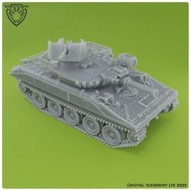 m551_sheridan_tank_model_resin_print_stl_0001_1.jpg M551 Sheridan Armoured Reconnaissance (printed) - 3D Printed Tabletop Gaming STL File - 3D Model Terrain & Miniatures
