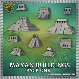 Mayan or Aztec Building Pack 01