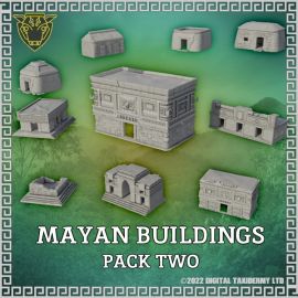 Mayan or Aztec Building Pack 02